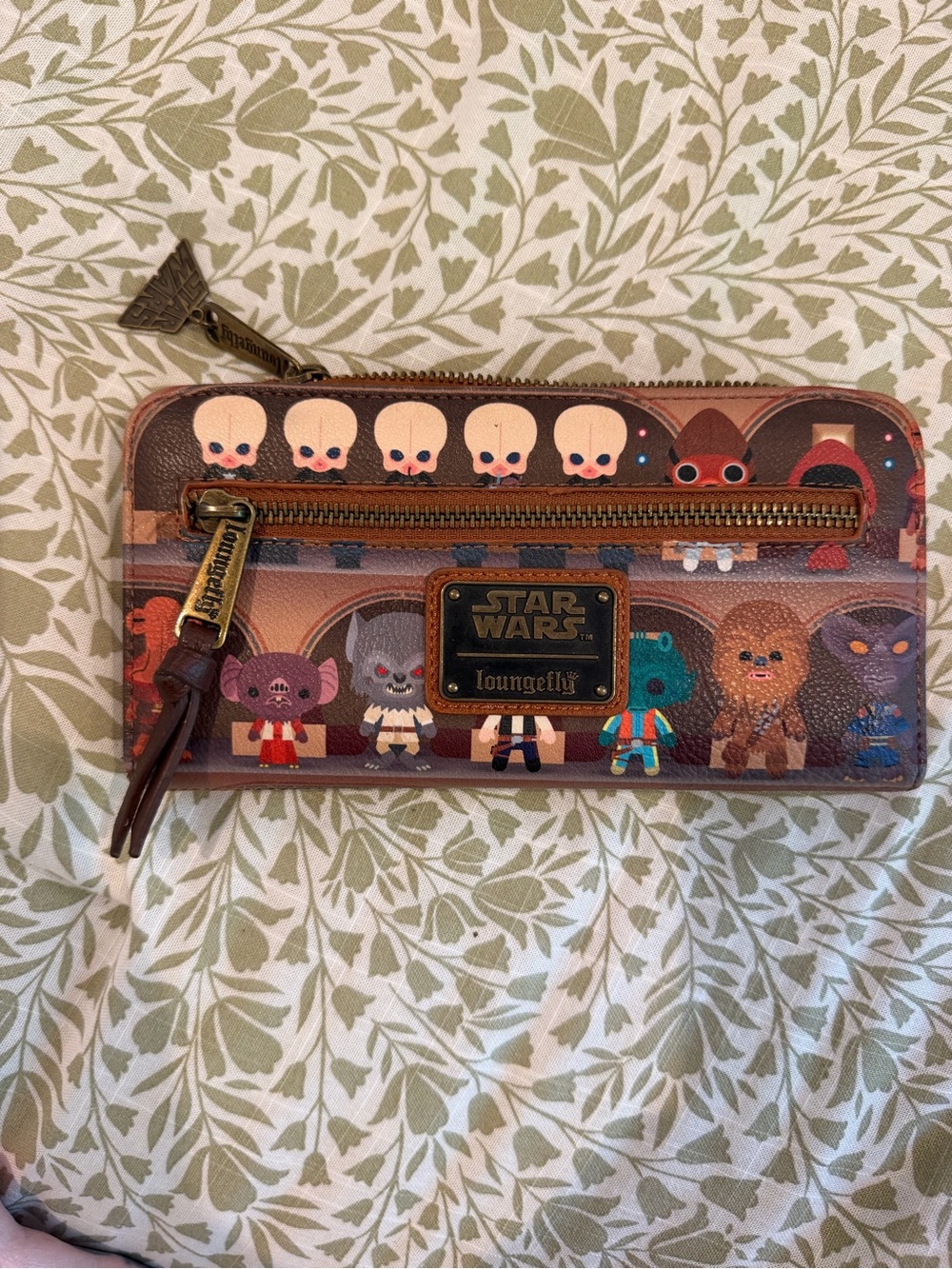 Loungefly Star Wars Cantina Characters Wallet - Brown Multicolor